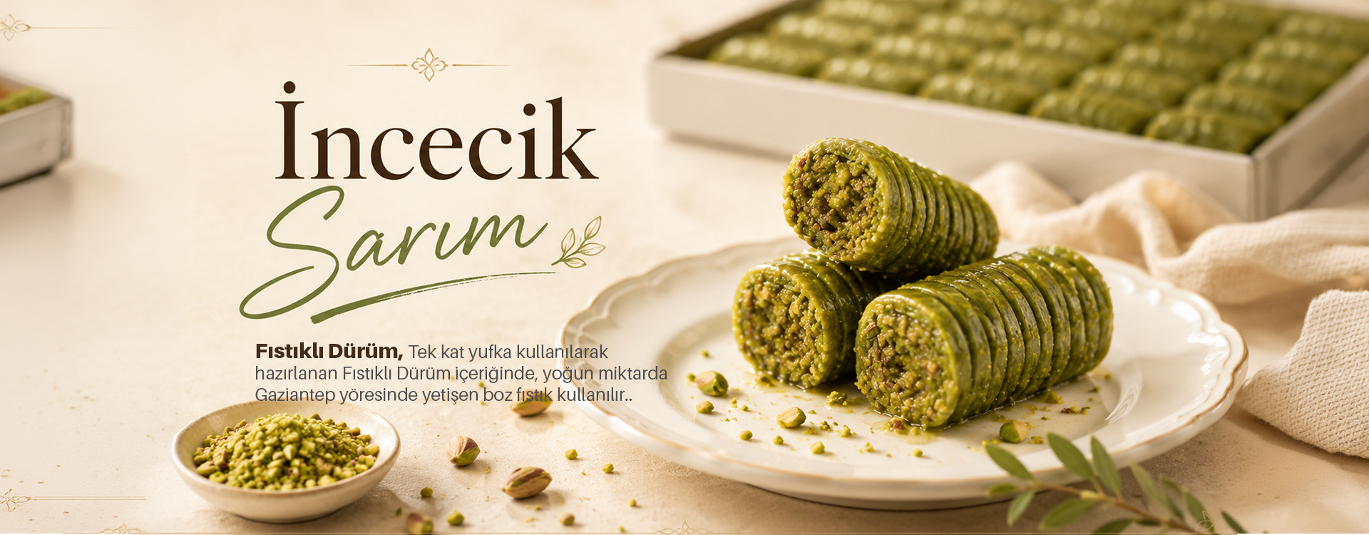 Fıstıklı Dürüm