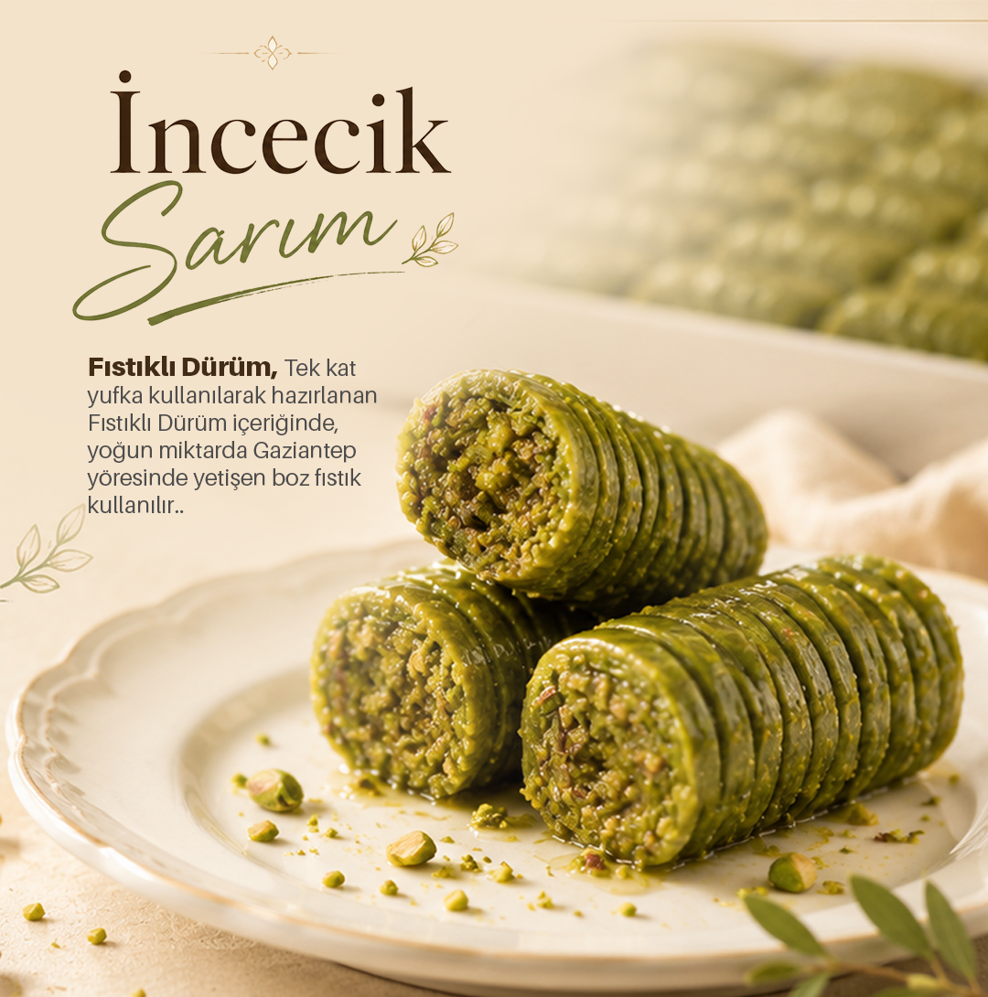 Fıstıklı Dürüm