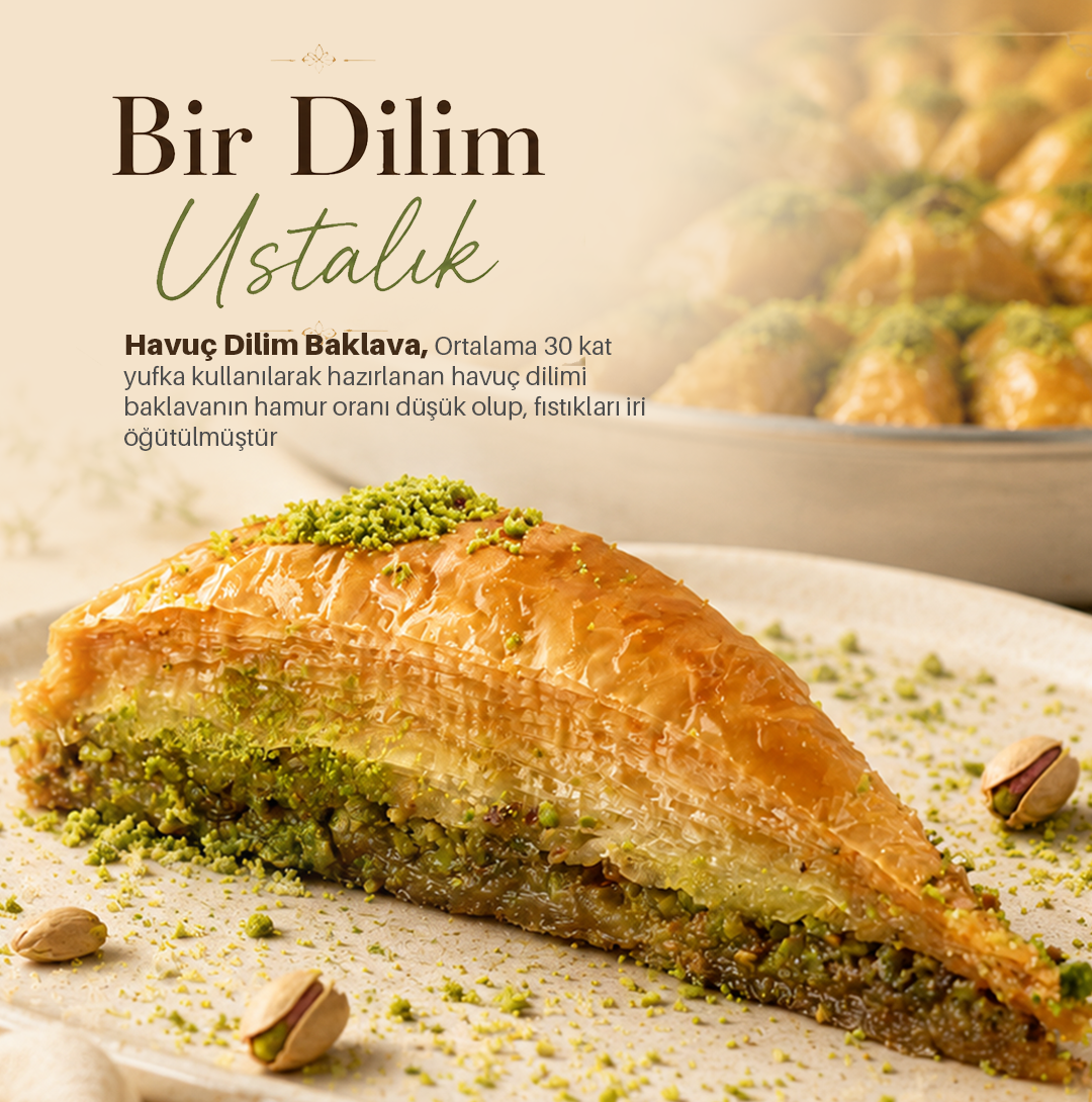 Havuç Dilim Baklava 